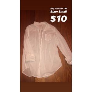 Lilly Pulitzer Button Down shirt